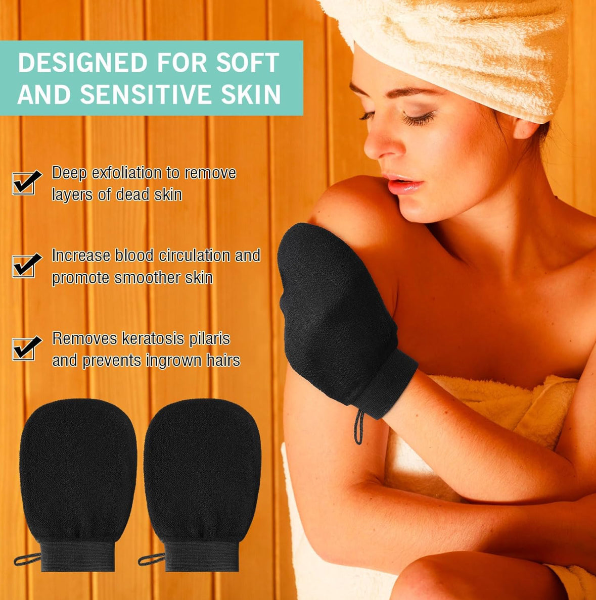 Spray By Nay Exfoliating Mitt